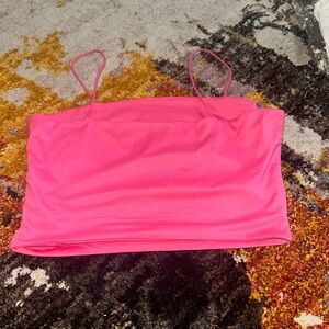 Vibrant Pink Spaghetti Strap Top